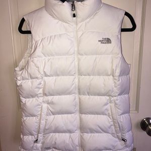 North Face 700 Vest in White